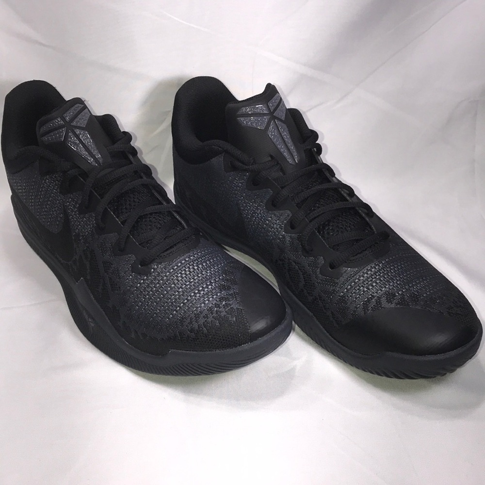 NIKE KOBE MAMBA RAGE Black/Black/Dark Grey Sz 10